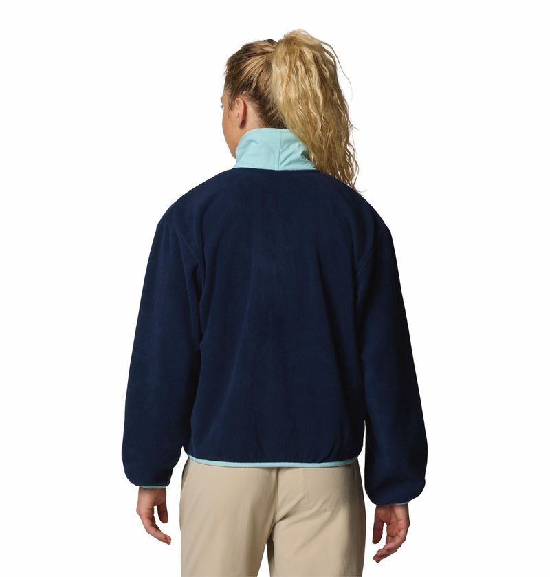 Polar-Para-Mujer-Cierre-Completo-Sequoia-Grove™-Azul-Vestuario