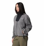 Polar-Para-Mujer-Cierre-Completo-Sequoia-Grove™-Gris-Vestuario