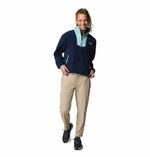 Polar-Para-Mujer-Cierre-Completo-Sequoia-Grove™-Azul-Vestuario