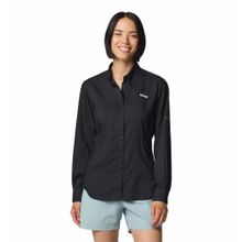Blusa Para Mujer Manga Larga PFG Tamiami™ II Negra Vestuario