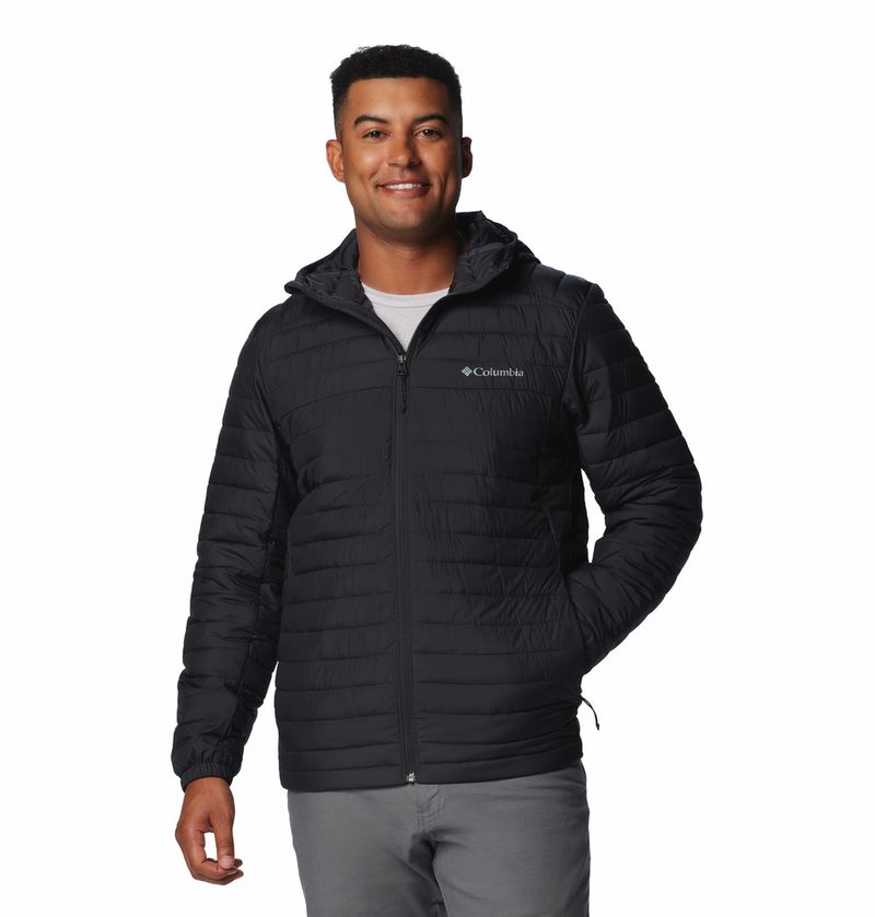 Casaca-Para-Hombre-Sintetica-Con-Capucha-Silver-Falls™-II-Negra-Vestuario