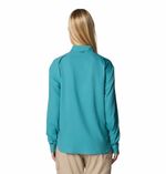Blusa-Para-Mujer-Manga-Larga-Silver-Ridge™-Utility-Celeste-Vestuario