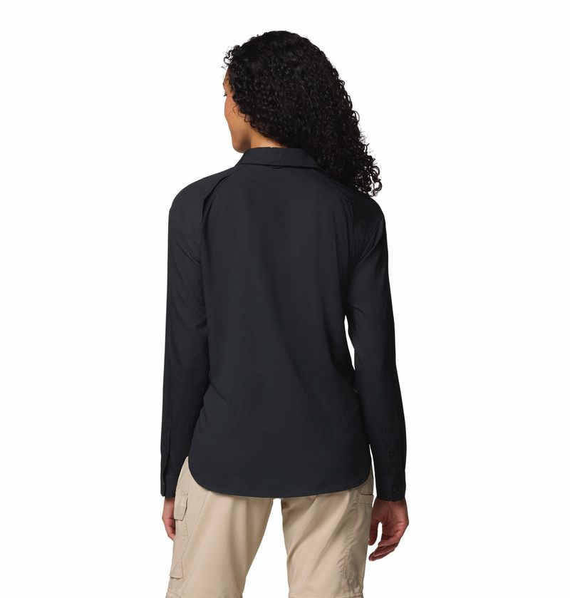Blusa-Para-Mujer-Manga-Larga-Silver-Ridge™-Utility-Negra-Vestuario