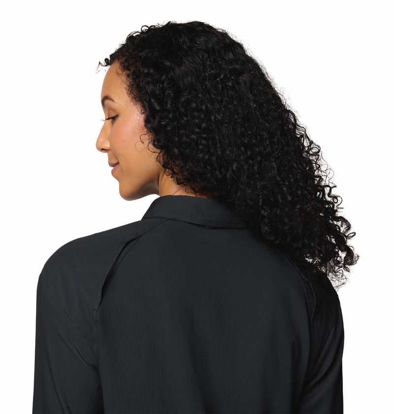 Blusa-Para-Mujer-Manga-Larga-Silver-Ridge™-Utility-Negra-Vestuario