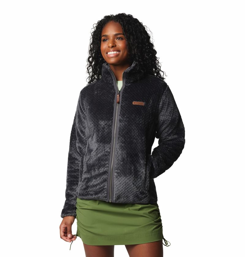 Polar-Para-Mujer-Sherpa-Cierre-Completo-Fire-Side™-ll-Negro-Columbia