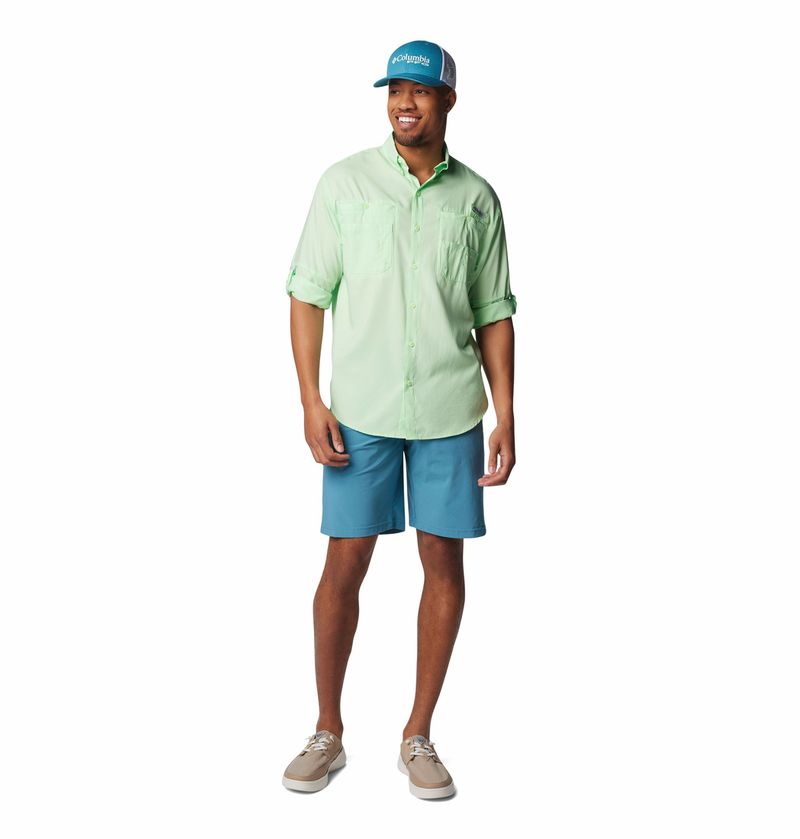 Camisa-Para-Hombre-Manga-Larga-PFG-Tamiami™-ll-Verde-Columbia