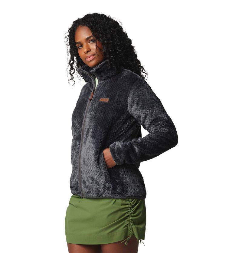 Polar-Para-Mujer-Sherpa-Cierre-Completo-Fire-Side™-ll-Negro-Columbia
