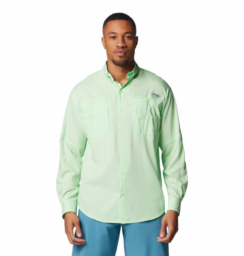 Camisa-Para-Hombre-Manga-Larga-PFG-Tamiami™-ll-Verde-Columbia