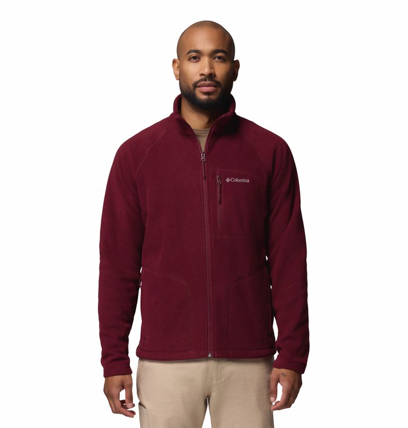 Polar-Para-Hombre-Cierre-Completo-Fast-Trek™-III-Rojo-Vestuario