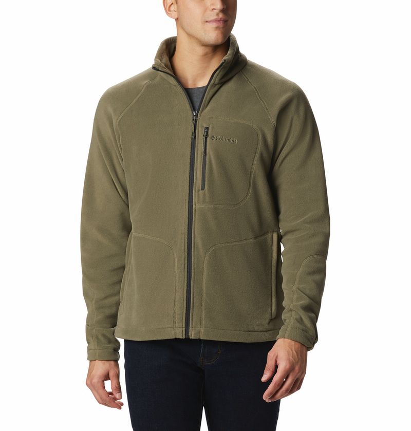 Polar-Para-Hombre-Cierre-Completo-Fast-Trek™-III-Verde-Vestuario