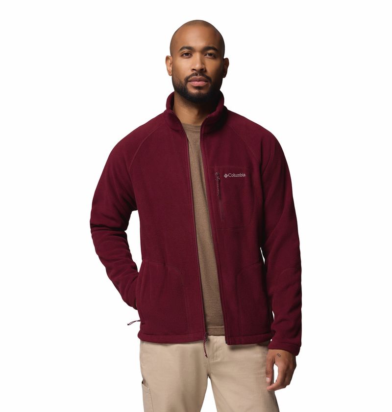 Polar-Para-Hombre-Cierre-Completo-Fast-Trek™-III-Rojo-Vestuario