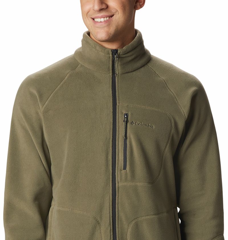 Polar-Para-Hombre-Cierre-Completo-Fast-Trek™-III-Verde-Vestuario