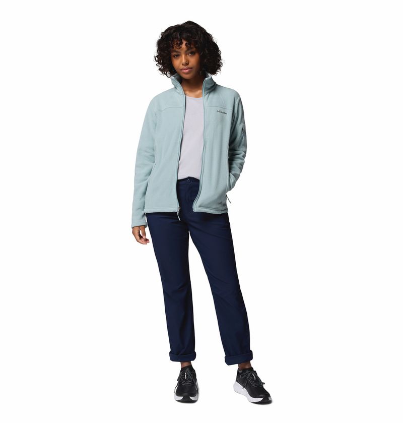 Polar-Para-Mujer-Cierre-Completo-Fast-Trek™-II-Celeste-Vestuario