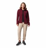 Polar-Para-Mujer-Cierre-Completo-Fast-Trek™-II-Rojo-Vestuario
