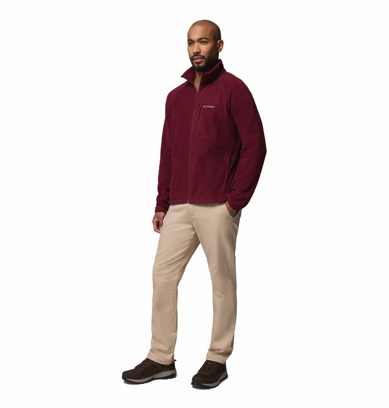 Polar-Para-Hombre-Cierre-Completo-Fast-Trek™-III-Rojo-Vestuario