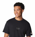 Polo-Para-Hombre-Manga-Corta-Csc™-Heritage-Negro-Columbia