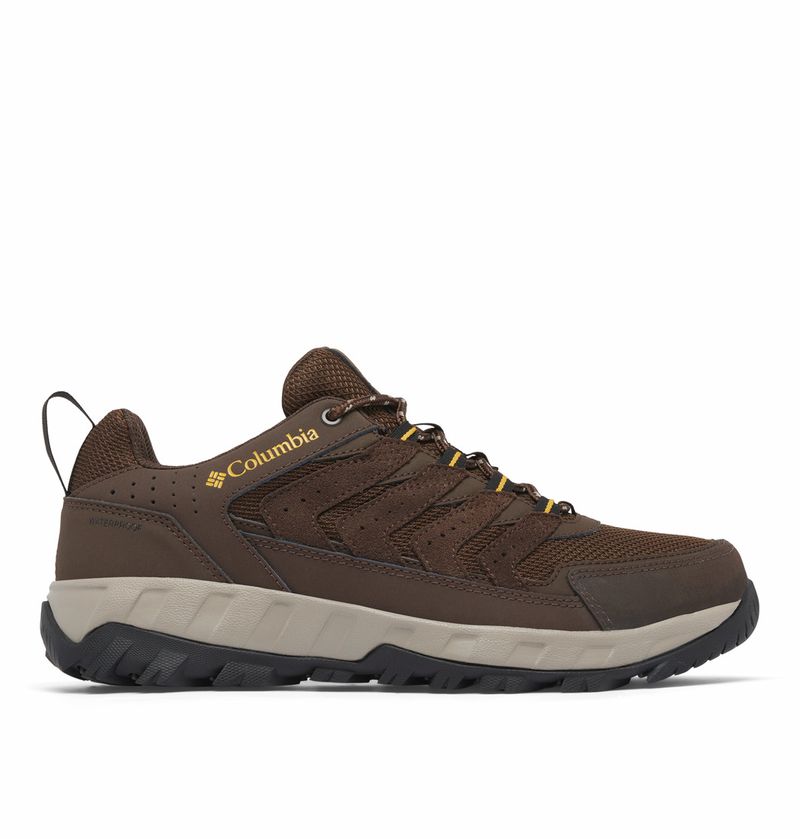 Zapatillas-Para-Hombre-Impermeables-Strata-Trail™-Marrones-Columbia