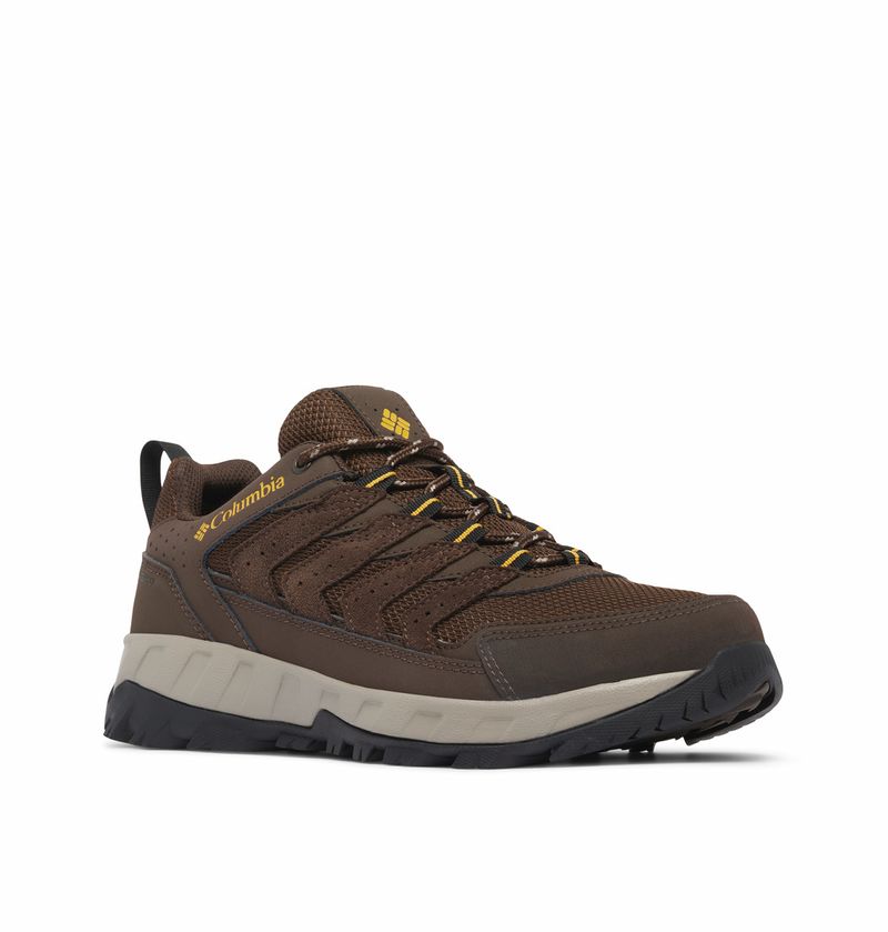 Zapatillas-Para-Hombre-Impermeables-Strata-Trail™-Marrones-Columbia
