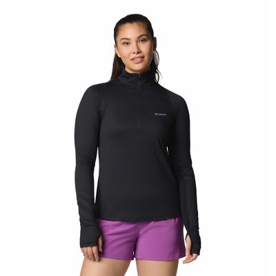 Casaca Para Mujer 1/2 Cierre Weekend Ascent™ Negro Columbia