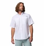Camisa-Para-Hombre-Manga-Corta-PFG-Tamiami™-II-Blanca-Vestuario