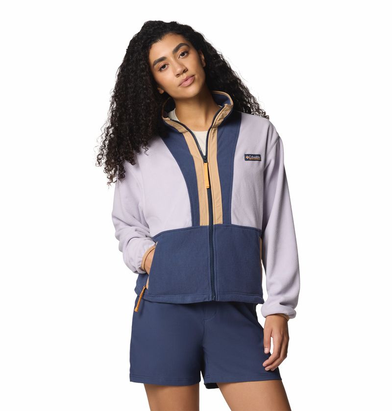 Polar-Para-Mujer-Cierre-Completo-Backbowl™-II-Lila-Columbia