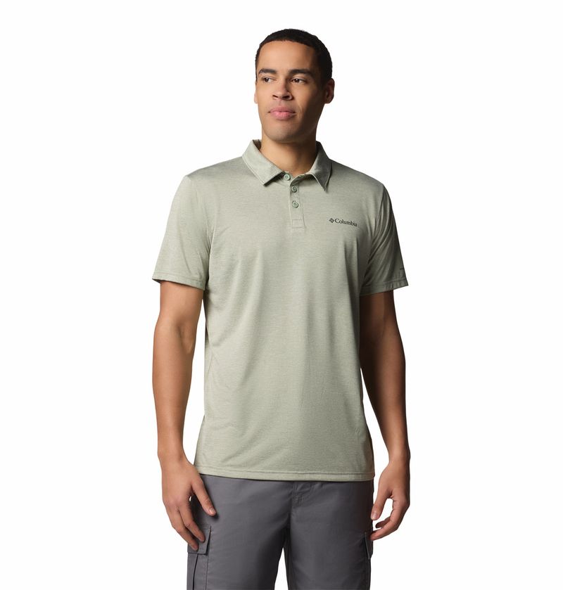 Polo-Para-Hombre-Pique-Columbia-Hike™-Verde-Columbia