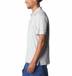 Polo-Para-Hombre-Pique-Low-Drag-Offshore™-Gris-Columbia