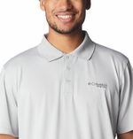 Polo-Para-Hombre-Pique-Low-Drag-Offshore™-Gris-Columbia