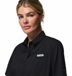 Blusa-Para-Mujer-Manga-Corta-PFG-Tamiami™-II-Negra-Vestuario