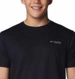 Polo-Para-Hombre-Manga-Corta-Summit-Valley™-Negro-Columbia