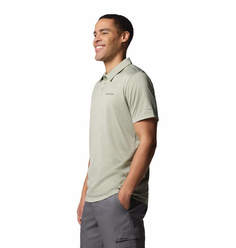 Polo-Para-Hombre-Pique-Columbia-Hike™-Verde-Columbia