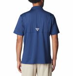 Polo-Para-Hombre-Pique-Low-Drag-Offshore™-Azul-Columbia