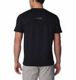 Polo-Para-Hombre-Manga-Corta-Summit-Valley™-Negro-Columbia