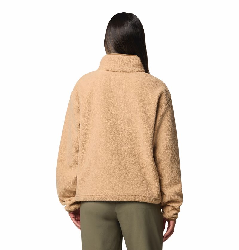 Polar-Para-Mujer-1-2-Cierre-Con-Broche-Helvetia™-II-Marron-Columbia