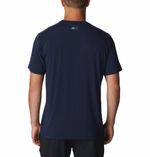 Polo-Para-Hombre-Manga-Corta-Endless-Trail™-Azul-Columbia