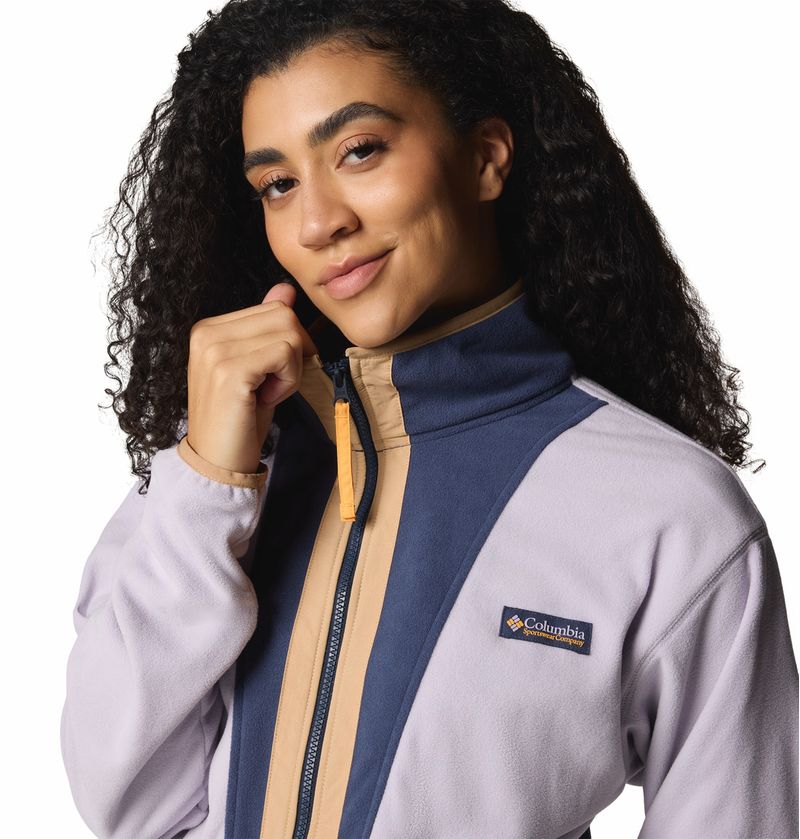 Polar-Para-Mujer-Cierre-Completo-Backbowl™-II-Lila-Columbia