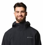 Casaca-Para-Hombre-Impermeable-Earth-Explorer™-II-Negra-Columbia