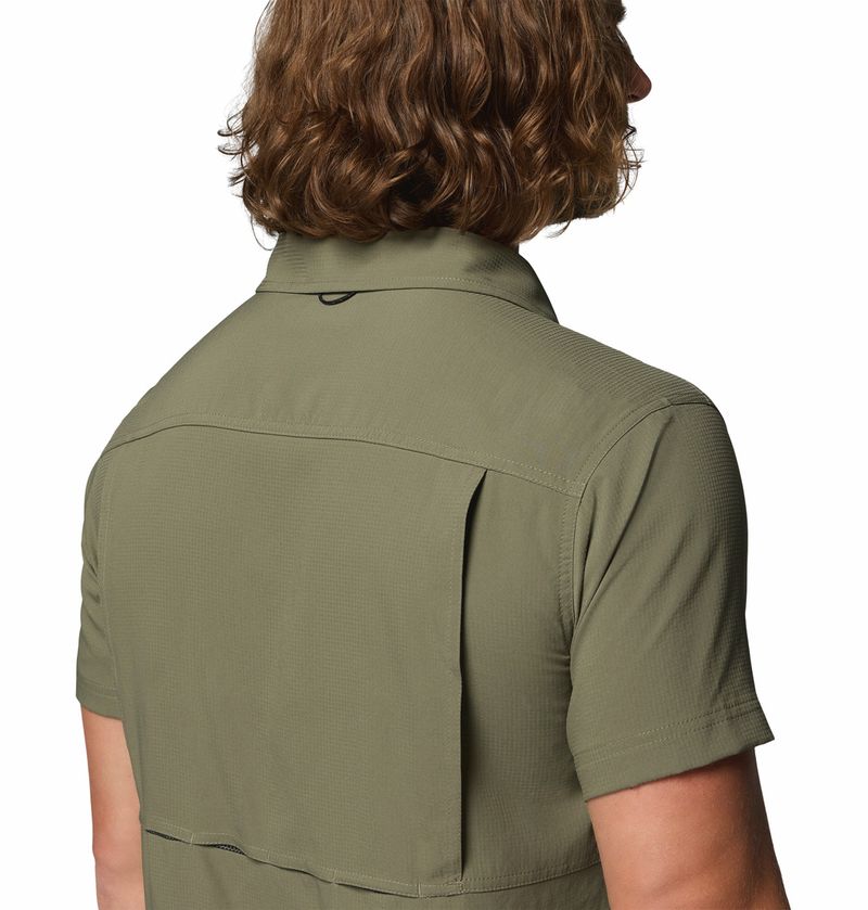 Camisa-Para-Hombre-Manga-Corta-Silver-Ridge™-Utility-Verde-Columbia