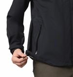 Casaca-Para-Hombre-Impermeable-Earth-Explorer™-II-Negra-Columbia