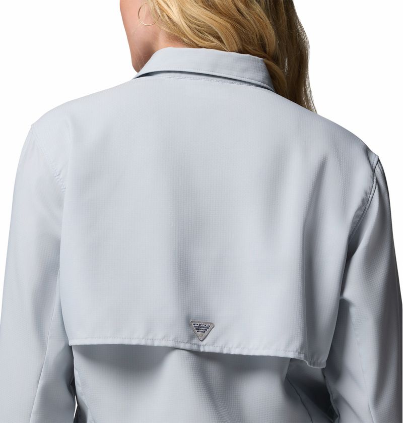 Blusa-Para-Mujer-Manga-Larga-PFG-Tamiami™-II-Gris-Vestuario