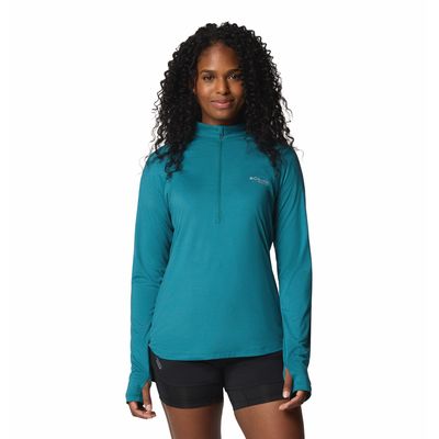 Casaca Para Mujer 1/2 Cierre Endless Trail™ Celeste Columbia