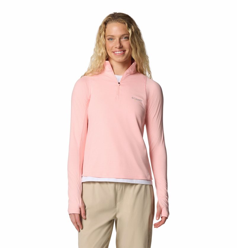 Casaca-Para-Mujer-1-2-Cierre-Weekend-Ascent™-Rosado-Columbia