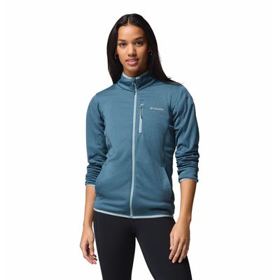 Casaca Para Mujer Cierre Completo Essential Hike™ Azul Columbia