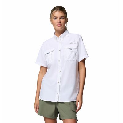 Blusa Para Mujer Manga Corta PFG Bahama™ II Blanca Columbia