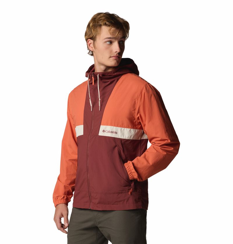 Casaca-Para-Hombre-Cortaviento-Spire-Valley™-Naranja-Columbia