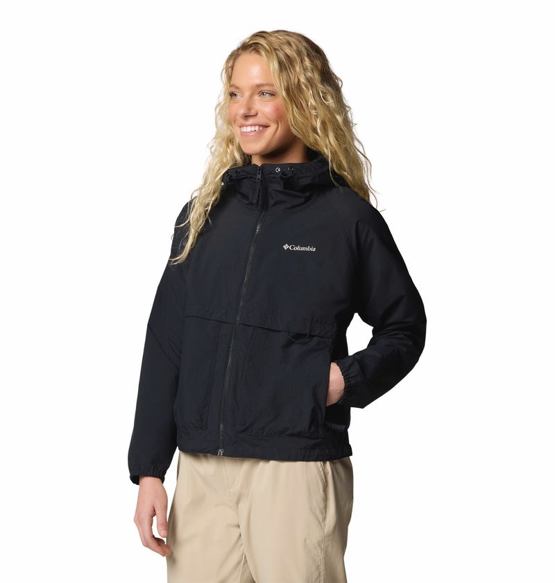 Casaca-Para-Mujer-Cortaviento-Spire-Valley™-Negra-Columbia