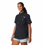 Blusa-Para-Mujer-Manga-Corta-PFG-Bahama™-II-Negra-Columbia
