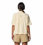 Blusa-Para-Mujer-Manga-Corta-PFG-Wild-Cast™-Amarilla-Columbia