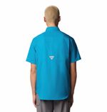 Camisa-Para-Hombre-Manga-Corta-PFG-Blood-And-Guts™-V-Celeste-Columbia