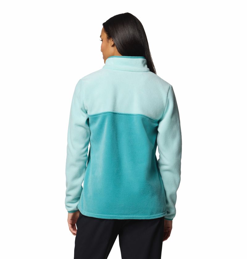 Polar-Para-Mujer-1-2-Cierre-Con-Broche-Benton-Springs™-Celeste-Columbia
